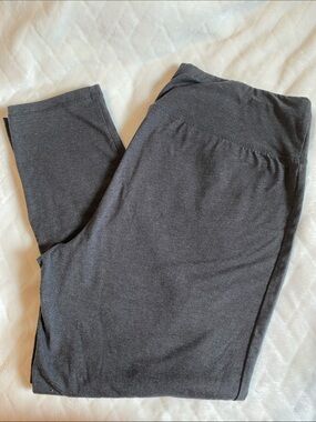 RBX Dark Charcoal Gray Pull-On Leggings